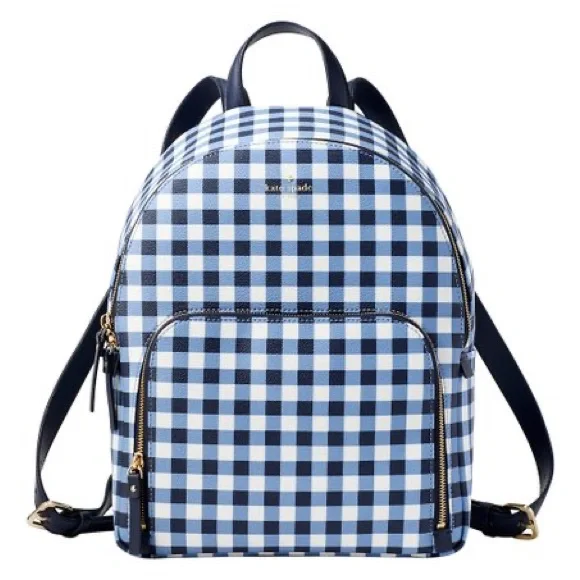 kate spade | Bags | Kate Spade New York Navy Gingham Hyde  display picture 3